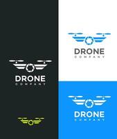 drone company logo vector