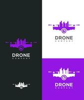 drone company logo vector