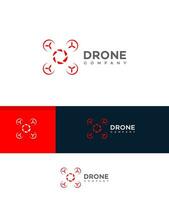 drone company logo vector