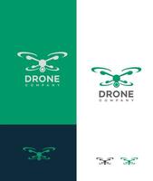 drone company logo vector