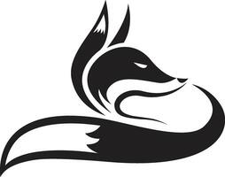 Vector of fox design on white background. Wild Animals. Easy editable layered vector illustration.