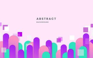 Minimal abstract pink and purple modern elegant design background. minimal geometric background. dynamic shapes composition. Illustration vector 10 eps.