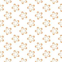Botanical pattern design. Nature textile concept vector
