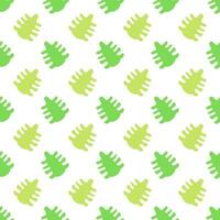 Botanical pattern design. Nature textile concept vector