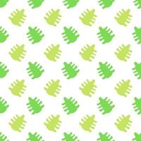 Botanical pattern design. Nature textile concept vector