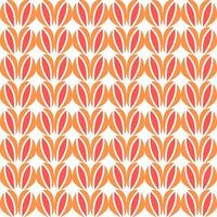 Botanical pattern design. Nature textile concept vector