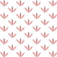 Botanical pattern design. Nature textile concept vector