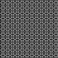 Original seamless vector texture in the form of a white abstract pattern on a black background