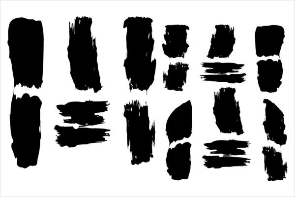 Vintage Retro Ink Paint Brush Shape, Vintage Retro Paint Brush Stroke Texture