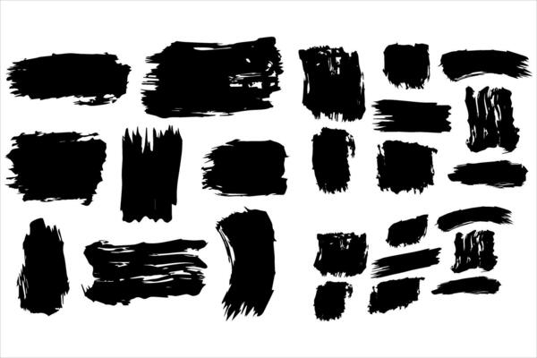 Vintage Retro Ink Paint Brush Shape, Vintage Retro Paint Brush Stroke Texture