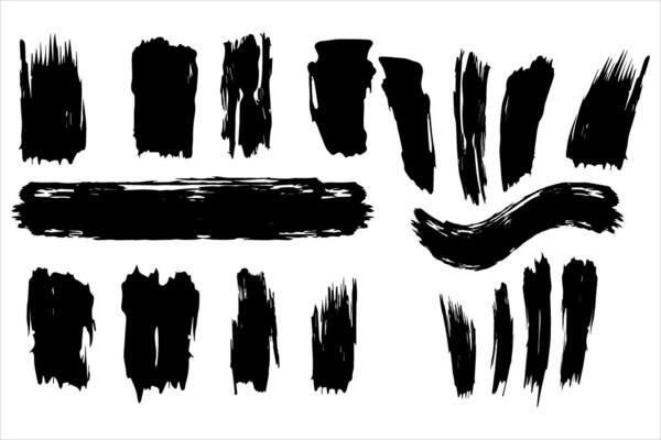 Vintage Retro Ink Paint Brush Shape, Vintage Retro Paint Brush Stroke Texture