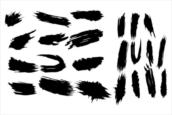Vintage Retro Ink Paint Brush Shape, Vintage Retro Paint Brush Stroke Texture