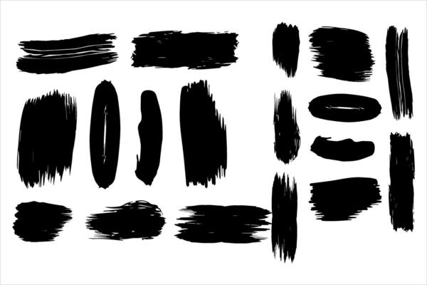 Vintage Retro Ink Paint Brush Shape, Vintage Retro Paint Brush Stroke Texture