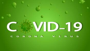 animation virus background design vector