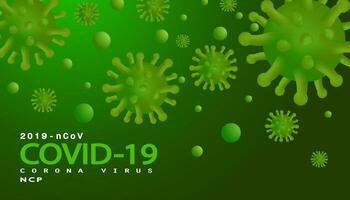 animation virus background design vector