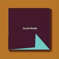 digital negocio márketing social medios de comunicación enviar modelo y bandera gratis vector. vector