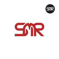 Letter SMR Monogram Logo Design vector