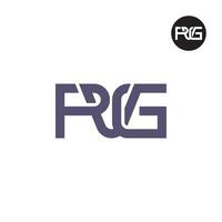 Letter PVG Monogram Logo Design vector