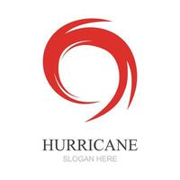 Hurricane logo symbol icon illustration vector company