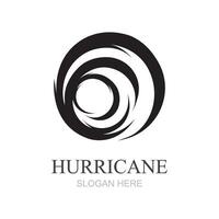 huracán logo símbolo icono ilustración vector empresa