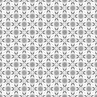 Black seamless abstract pattern. Overlay for background and backdrop. Ornamental design. PNG graphic illustration with transparent background.