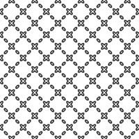 Black seamless abstract pattern. Overlay for background and backdrop. Ornamental design. PNG graphic illustration with transparent background.