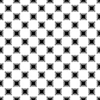 Black seamless abstract pattern. Overlay for background and backdrop. Ornamental design. PNG graphic illustration with transparent background.