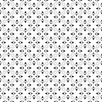 Black seamless abstract pattern. Overlay for background and backdrop. Ornamental design. PNG graphic illustration with transparent background.