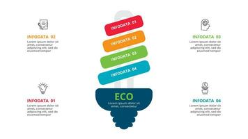 creativo concepto para infografía con 4 4 pasos, opciones, partes o procesos. negocio datos visualización. vector