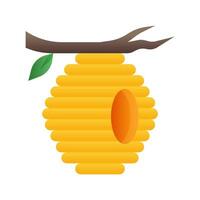 Beehive icon in gradient fill style with high vector quality suitable for ui and spring needs
