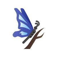 Butterfly icon in gradient fill style with high vector quality suitable for ui and spring needs