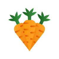 Carrot icon in gradient fill style with high vector quality suitable for ui and spring needs