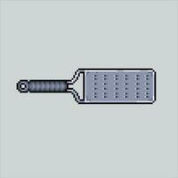 Pixel art illustration Grater. Pixelated Grater. Kitchen Grater pixelated for the pixel art game and icon for website and video game. old school retro. vector