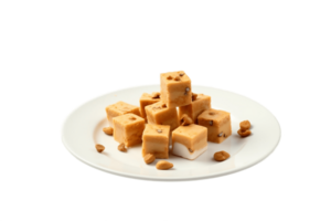 ai generato barfi con trasparente sfondo. ai png