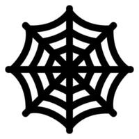 Spider webs glyph icon vector