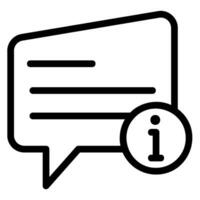 dialogue line icon vector