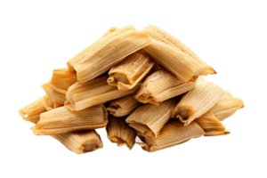 ai gegenereerd Tamales Aan een transparant achtergrond. ai png