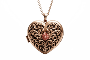 AI generated A Locket with a Transparent Background. AI png