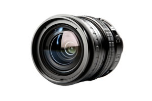 AI generated Camera Lens on Transparent Background. AI png