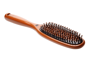 ai generato spazzola per capelli con un' trasparente sfondo. ai png