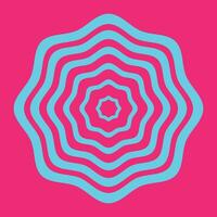 Round Abstract Design vector