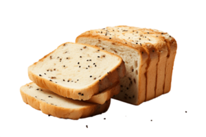 ai gegenereerd muffin brood met een transparant achtergrond. ai png