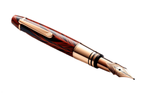 ai generiert Stift auf transparent Hintergrund. ai png