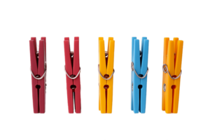 AI generated Clothespin with a Transparent Background. AI png