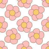 easter flowers vector plants colored pattern texti