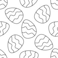 easter egg pattern hunting spring pattern textile vector