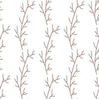 easter branches plant vector hunting spring patter