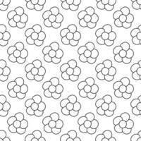 easter flowers vector plant pattern line doodle