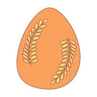 easter egg pattern hunting spring icon element vector