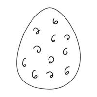 easter egg pattern hunting spring icon element vector